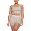 SKIMS Solid Ribbed Soft Sleeveless Pullover Tank Top Women tops Stone AP-TNK-0038-STO