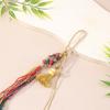 Chinese Knot Handle Rope Tibetan Tassel Pendant Accessories Diy Mobile Phone Lanyard Car Pendant Gold Bead Tassel Pendant