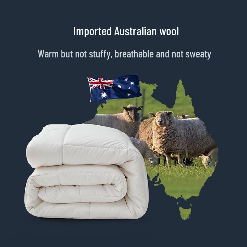 Mengjie Siyu Pro Silk & Australian Wool All-Season Duo Duvet