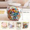 Doll Storage Bucket Toy Storage Stool Transparent Organiz Tube Multi-purpose Large Capacity with Handle Sitt Chang Shoes Stool