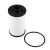 A ABSOPRO Filter No.02E305051C Filter with O-Ring Fits Au Di A3 2006-2013 2015-2018 Plastic Paper Black
