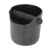 Coffee Grounds Bucket Portable ABS Coffee Knock Box with Skid Resistance Rubber Mat for Home Cafe Bar