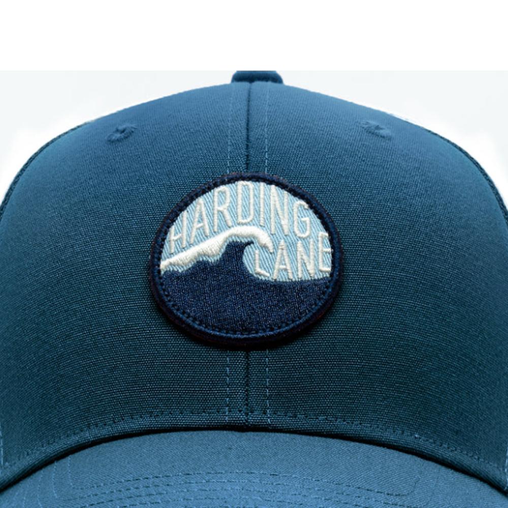 Hadinglein Adult`S Hats Wave Trucker Hat - Recycled Faded Navy