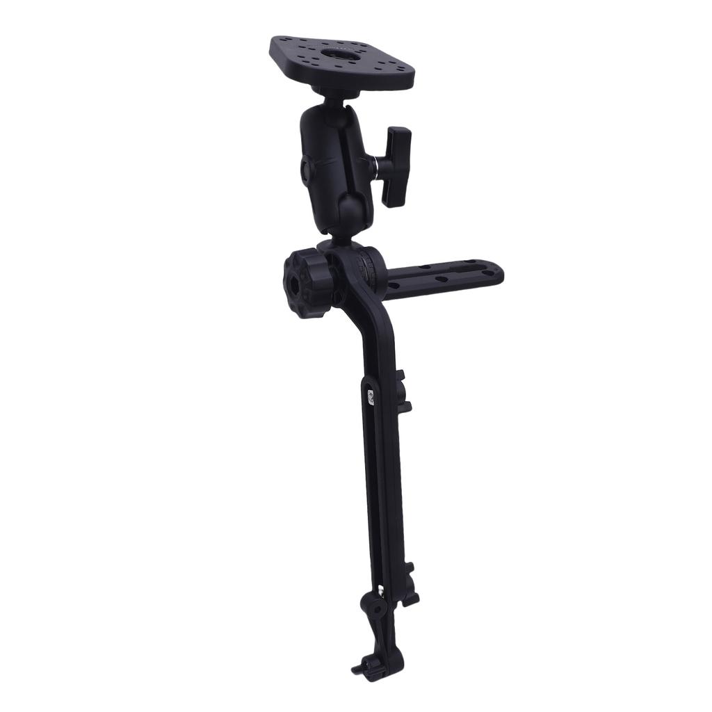 Marine Electronic Mount 1.5in Ball Base Fish Finder Mounting Plate with Adjustable Arm Replacement for Scotty