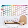 Large Size Full Year Calendar Dry Erase Wall Calendar Hot 365 Day Calendar  Wall