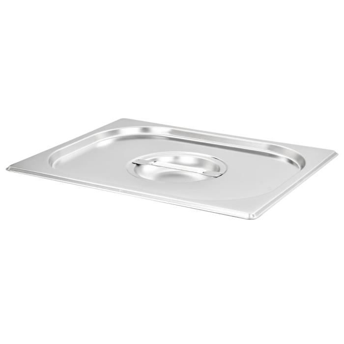 Tray Lids 2 Pcs GN 1/2 Stainless Steel