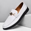 Genuine Leather Men Shoes Simple Casual Formal Mens Loafers Comfy Moccasins Breathable Slip On Male Boat Shoes Driving Footwear