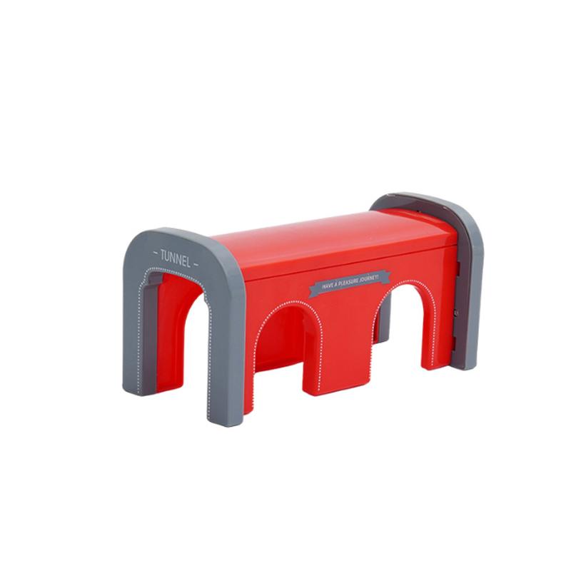 Wooden Track Magnetic Train Toy Wooden Track Scene Accessories Mountain Cave Tunnel Beech Wood Track Children's Toy