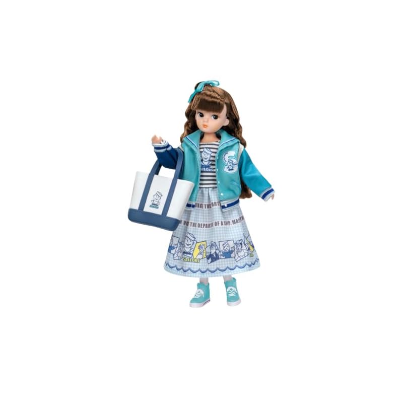 

TAKARA TOMY Licca-chan Doll Licca Sailors Marine Fashion Dress-up Pretend Play Toy (Ages 3 and up)