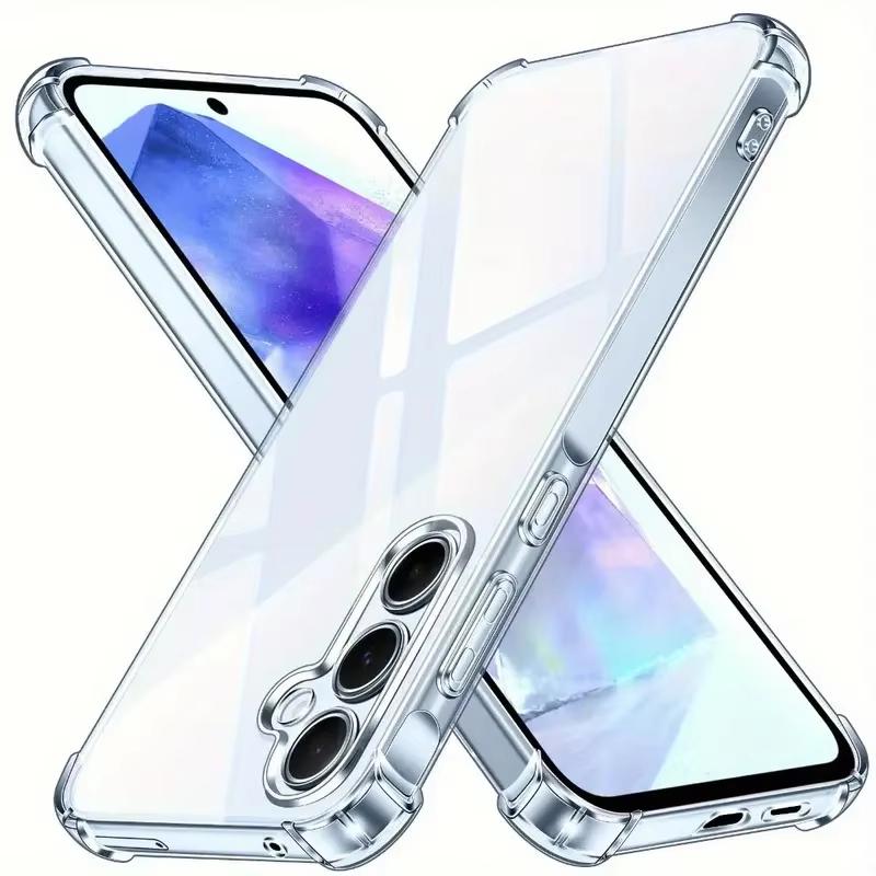 

Air-Bag Clear Case For Samsung Galaxy A06 A05 A05S A16 A15 A14 A26 A25 A24 A36 A35 A34 A56 A55 A54 5G Shockproof Silicone Cover Galaxy S24 FE