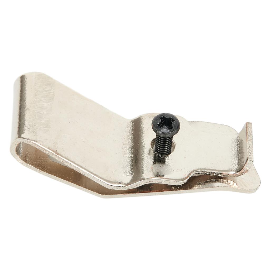 Metal Belt Clip and Screw Replacement 42700495 for Power Tools Compatible with Drills Drivers and Wrenches Handle Parts