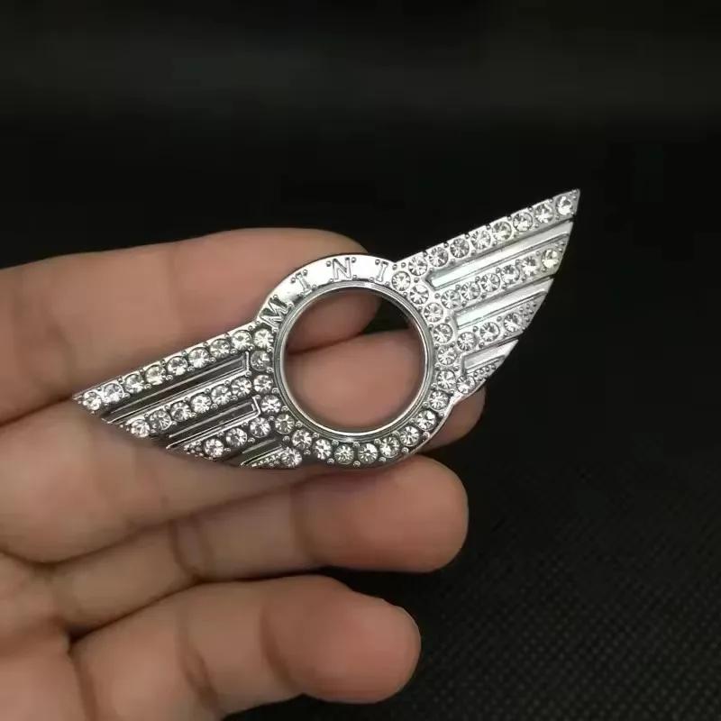 

for Mini Cooper S R50 R53 R56 R60 F56 R57 R58 R59 Car Interior Door Lock Pin Emblem Sticker Wing Decal Badge Auto Decoration 1PCS