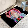 Karol G Female Singer Floor Mat Entrance Door Mat Rectangle Anti-slip Home Soft Badmat Front Door Indoor Outdoor Mat Toilet Rug