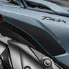 For 2025 Yamaha TMAX560 TechMax 3D Carbon Fiber Tank Decal UV-Resistant Anti-Yellowing High-Adhesion Mod Accessories