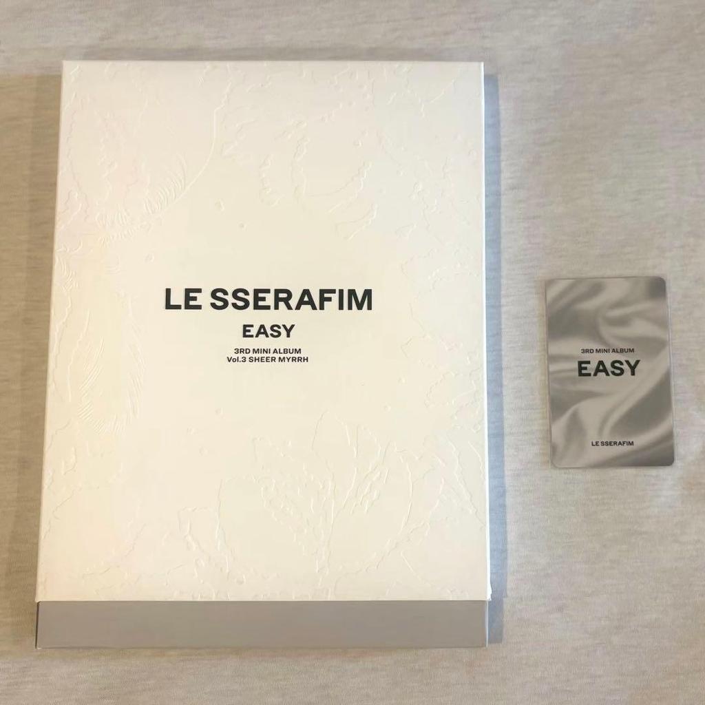 [USED] LE SSERAFIM EASY CD Album Le Seraphim