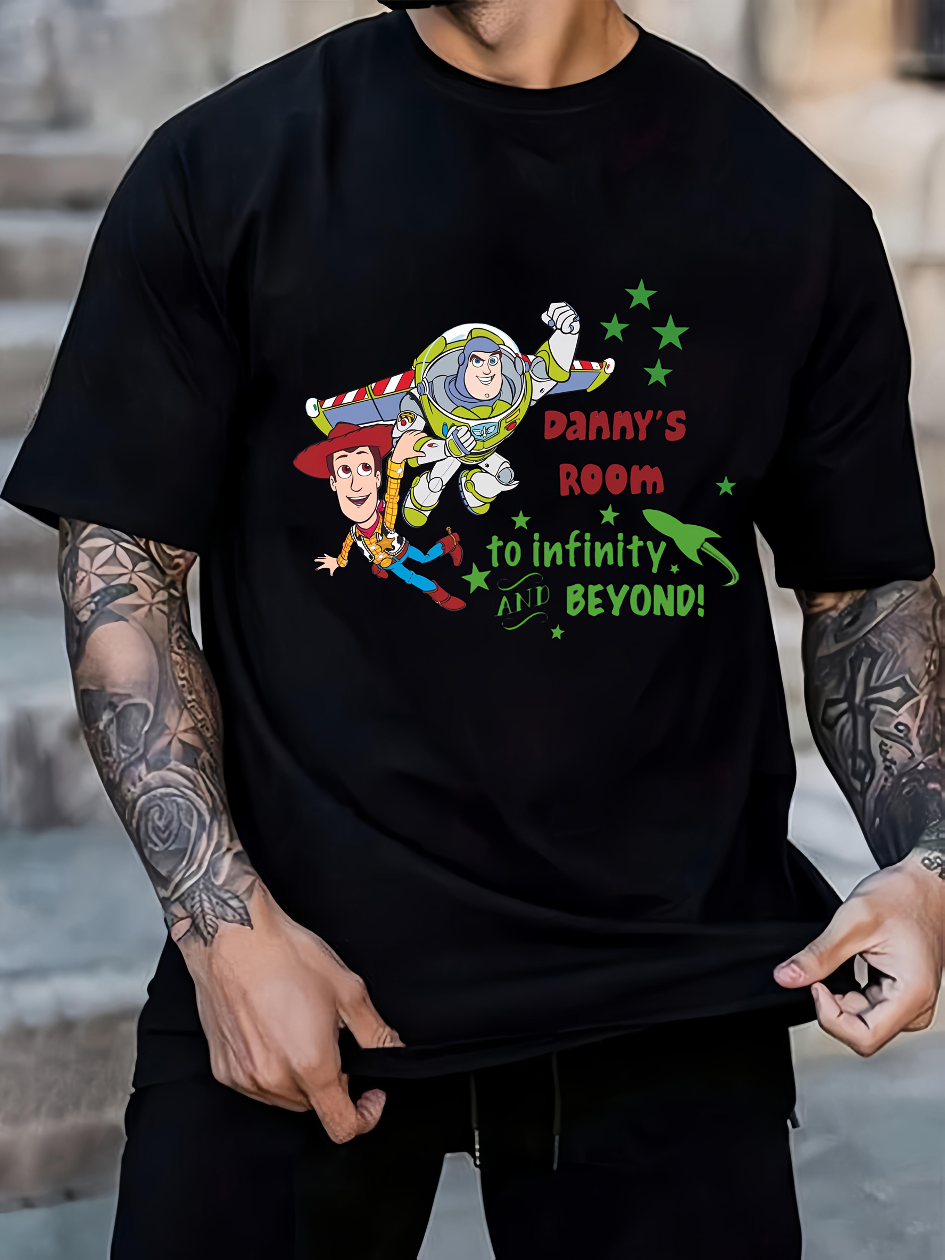 Toy Story Graphic T-shirt - Buzz Lightyear & Woody Design XXL
