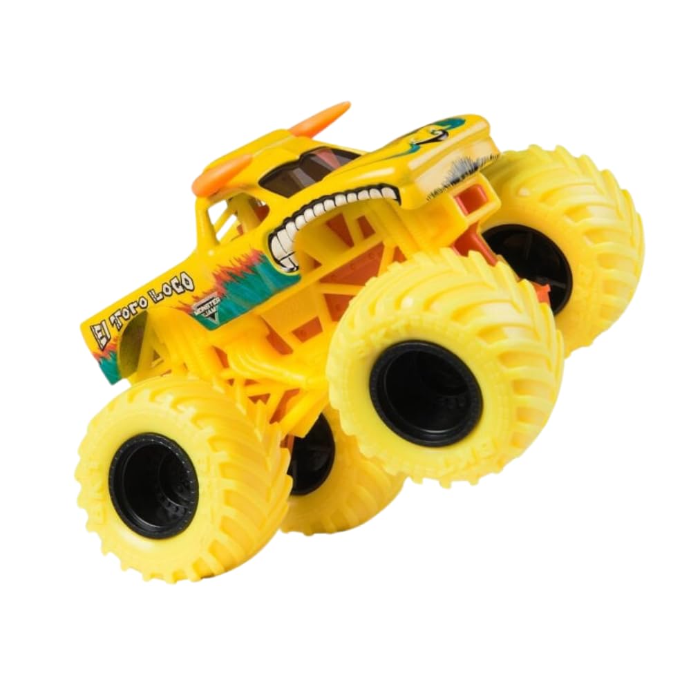 Monster Jam 2024 Series 37 Diecast 1:64 Scale Monster Truck, Overcharged El Toro Loco