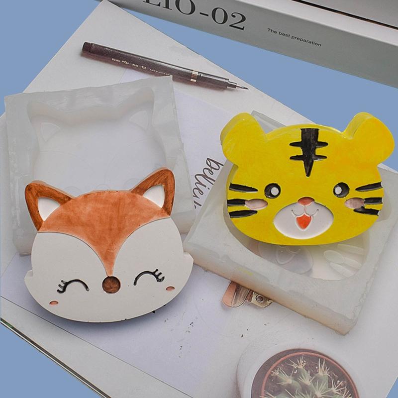 Cartoon Animal Chocolate Cake Baking Molds for Handmade DIY Soap Making Tools