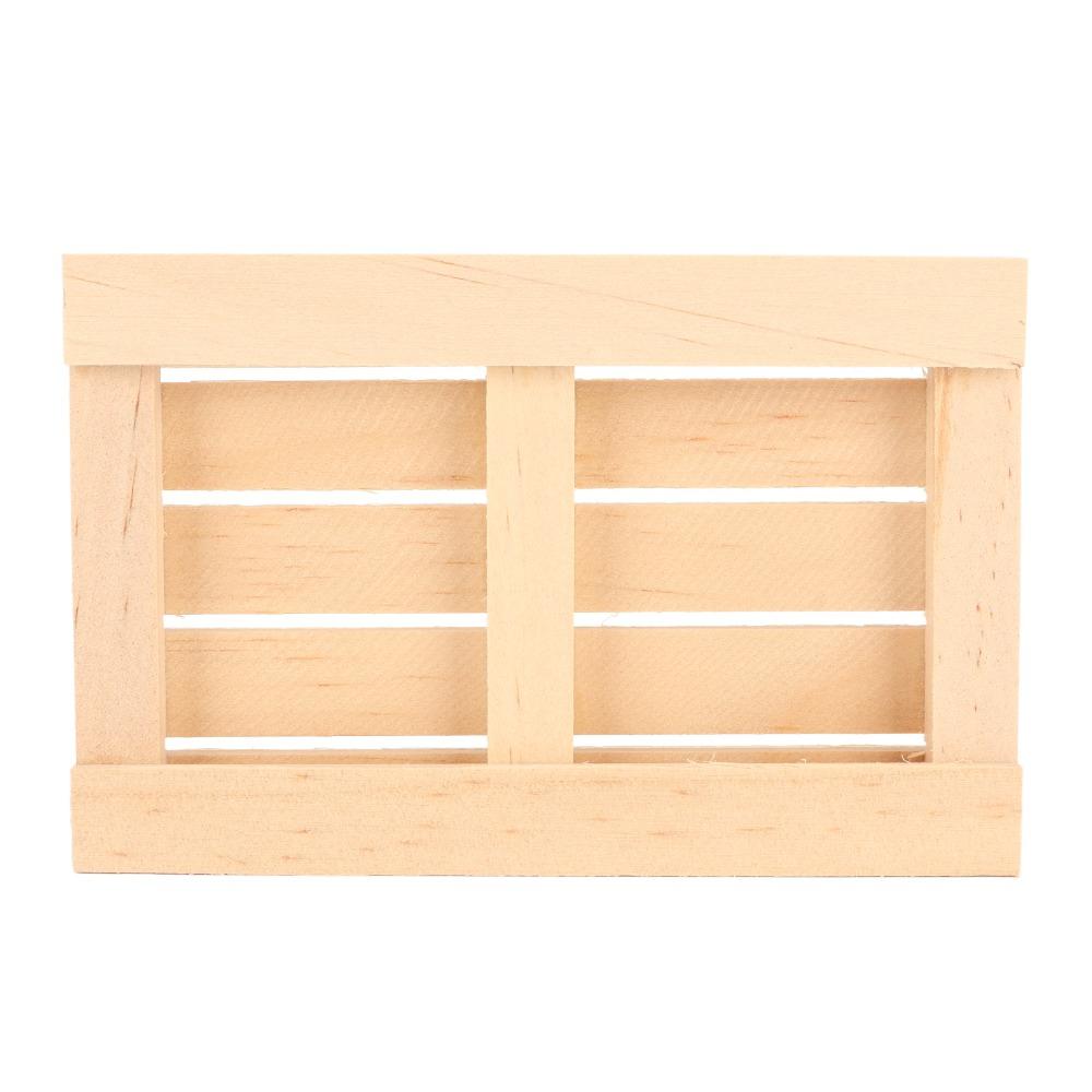 10pcs Rectangle Mini Pallet Coasters DIY Hand Polished Drink Coasters Wooden Coasters For Office