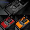 For Mazda 3 Axela BP 2019 2020 2021 2022 2023 2024 2025 Top Suede Trim Sticker Car Automatic Gear Shift Panel With Sports Button