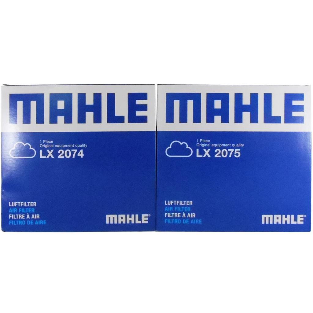 Set of 2 Mahle Air Cleaner Filters for BMW and M6 and and 1 Made by the OEM Filter Manufacturer M2, M3, M4, M5, (F06, F10, F12, F13, F80, F82, F87) -