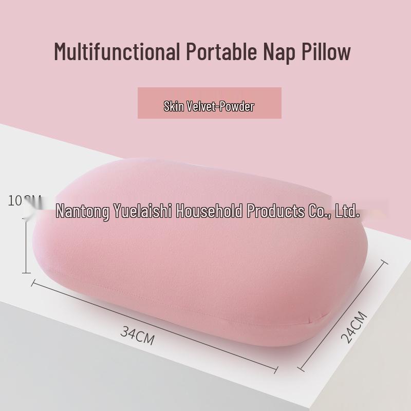 Portable Memory Foam Nap Pillow for Adults and Kids