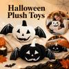 Halloween Pumpkin Plush - Soft Velvet Cushion for Sofa Decorative Backrest Support