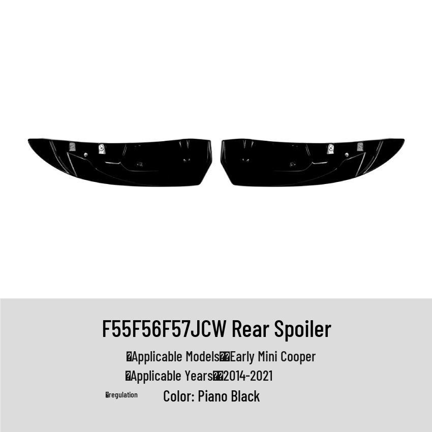 

Rear Lip Diffuser for Mini Cooper F55 F56 F57 JCW 2014-2021 Modification
