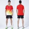 Unisex Volleyball Sport Set Short Sleeve Training Jersey Indoor Court Games Athletic Wear