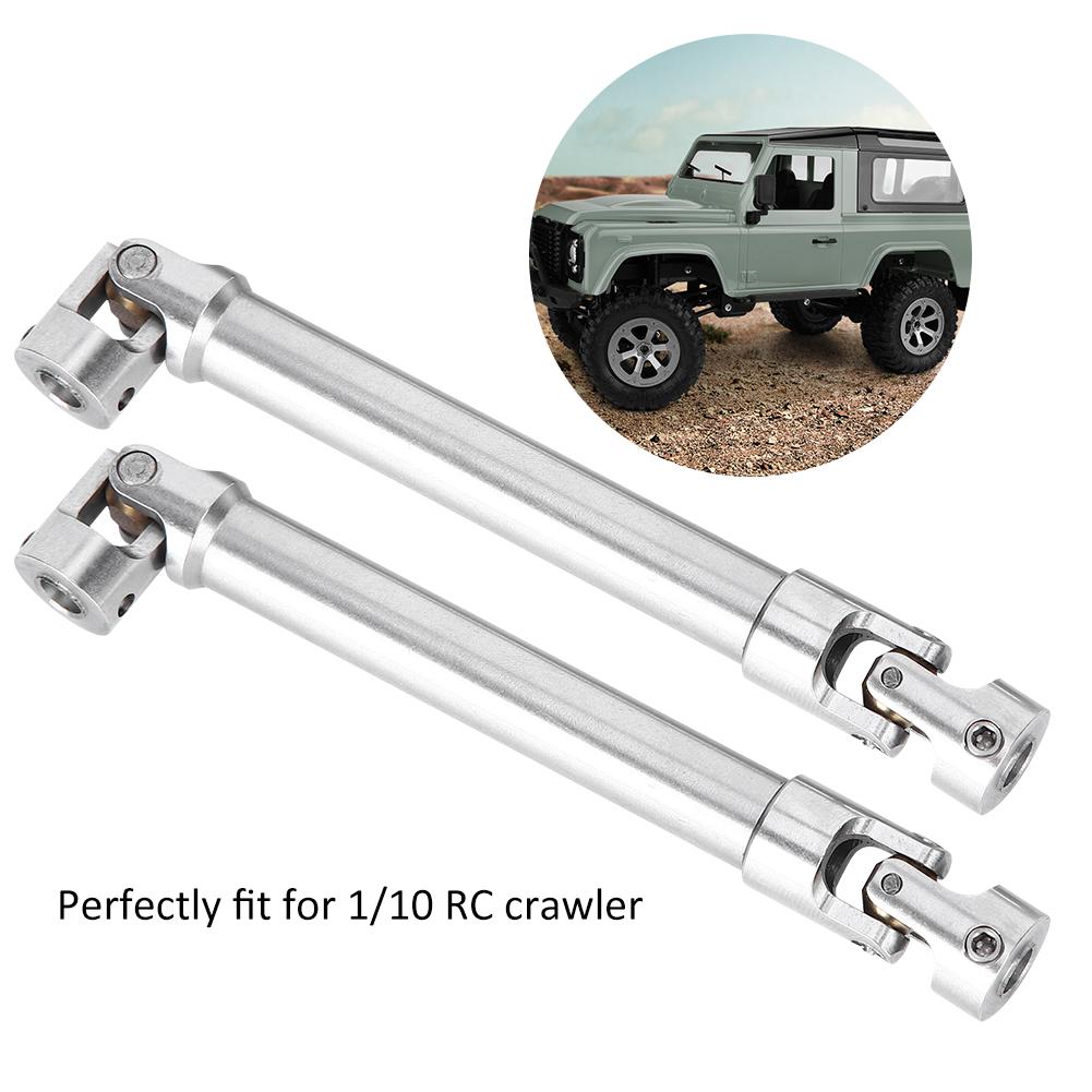 2pcs Stainless Steel Drive Shaft RC Accessory Fit for 1/10 RC Crawler (112?165mm)