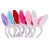 Cute  Ears Headband Soft Plush Rabbit Hair Band Children Christmas Halloween Party Accessories