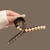 New Korean Style Pearl Rhinestone Hair Clips for Women Fashion Shark Clip Girls Hair Jewelry Accessories