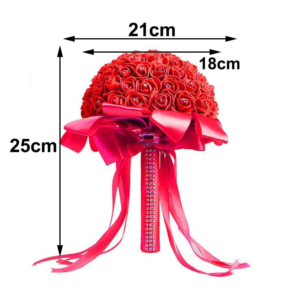 Romantic Wedding Bouquets Pearl Bridal Bouquets Artificial Hand Bouquet  Wedding Accessories