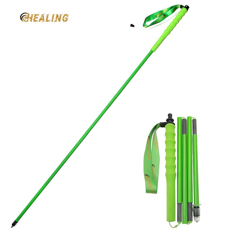 OKHEALING Ultra T700 Carbon Fiber Trekking Sticks Poles Lightweight Portable Hiking Poles Walking Sticks Hiking Accessories 1PC 110cm