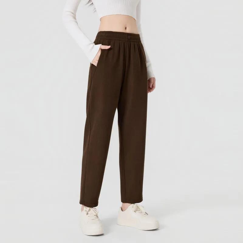 Milk Silk Casual Women's New Winter Cloud-Sense Smooth Commuting Versatile Pants