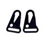 Triangle Snap Hooks & Keychains (10-pack)