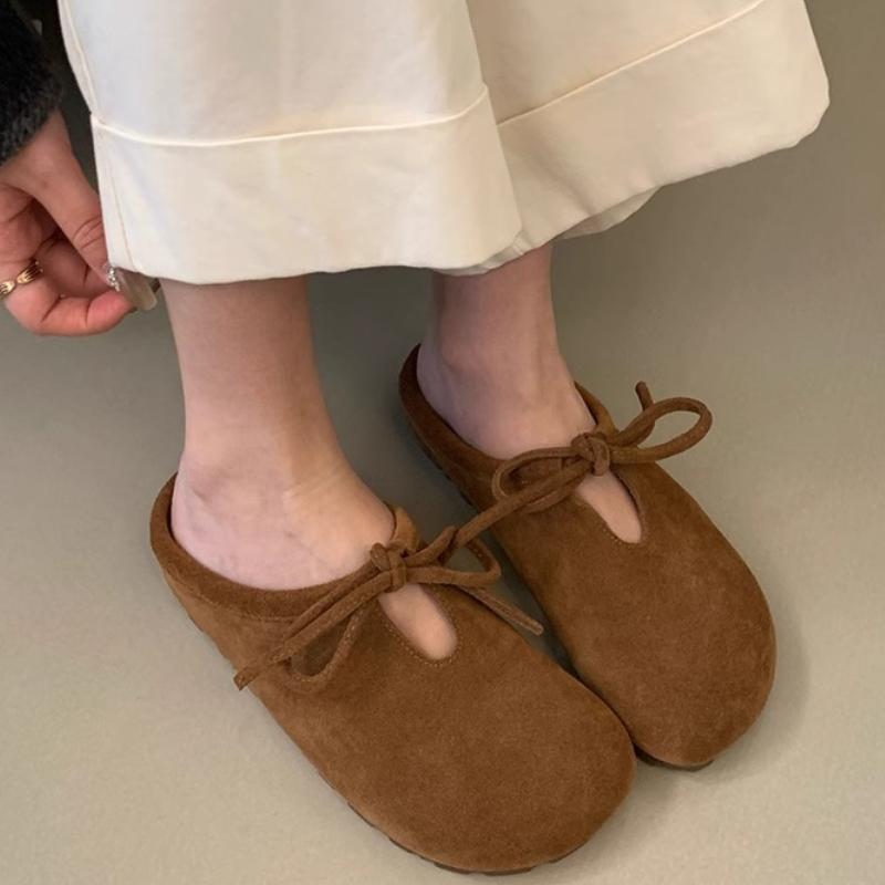 

Мода 2024 года, новые осенние женские тапочки на танкетке с бантом, легкие нескользящие пляжные тапочки 40 хаки