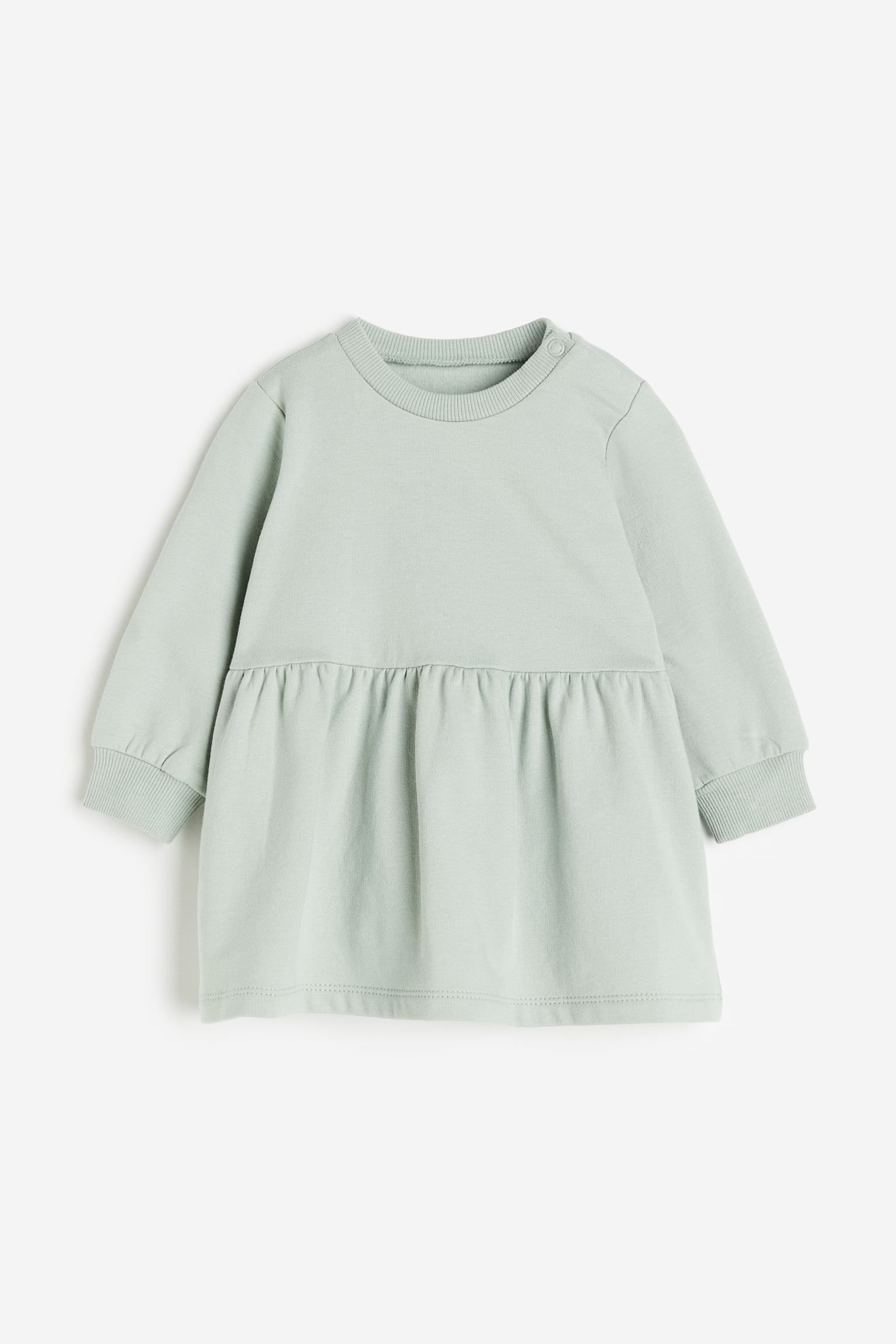 

Cotton sweatshirt dress