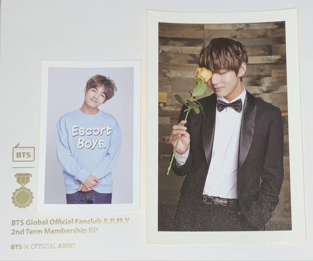 

[USED] Official ARMY MEMBERSHIP KIT 2nd Generation FC Limited Taehyung V