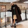 Long Down Jacket for Male and Female Couples, Same Style, Korean Long Over-the-knee Down Jacket, Thickened and Warm White Duck Down Jacket for Men