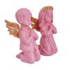 Angel Girl & Wings Boy Sttaue for Home Décor Showpiece | Fairy Girl Statue for Home Décor Items (Girl & Boy, Set of 2)