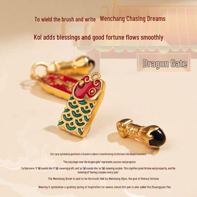 Wenchang Knot Red Bracelet: Good Luck Charm for Exam Success, Ideal Gift for Students & Best Friends