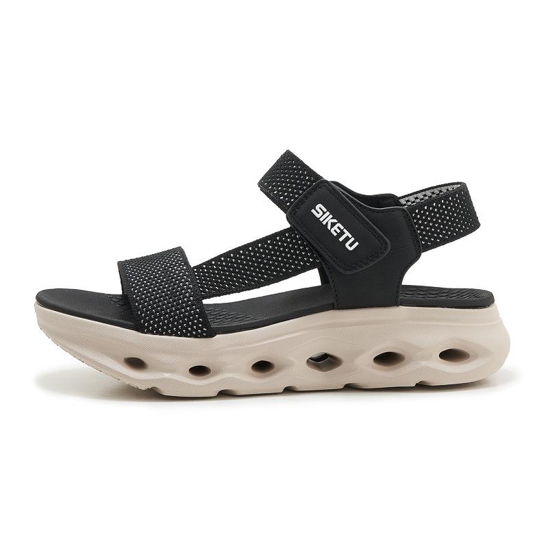 New Thick Soled Sandals Lightweight, Anti Slip, Comfortable, Casual Sports Velcro Women's Shoes