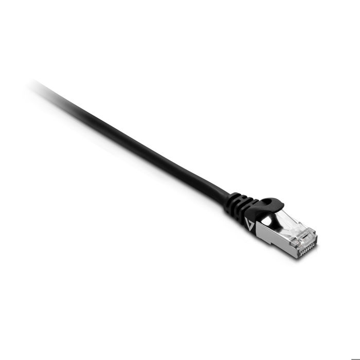 Câble réseau V7 - CAT 7 - 1 m - Noir