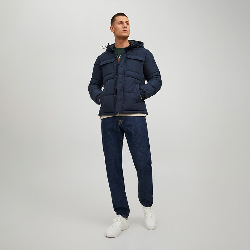 

Короткий пуховик Will с капюшоном Мужское JACK & JONES