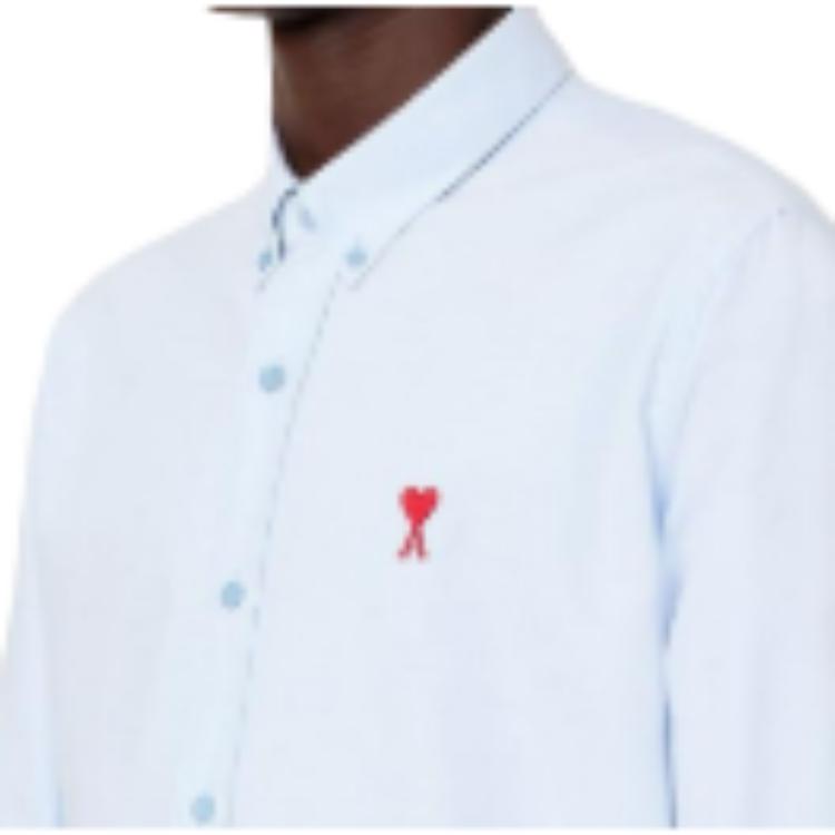 AMIPARIS Shirts Men's Blue Lapel Moderate BFHSH113.480450