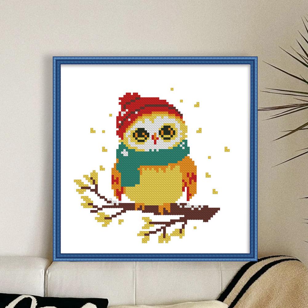 Animal Printed Cross Stitch Kit DIY 11CT Embroidery Craft Set Home Decor