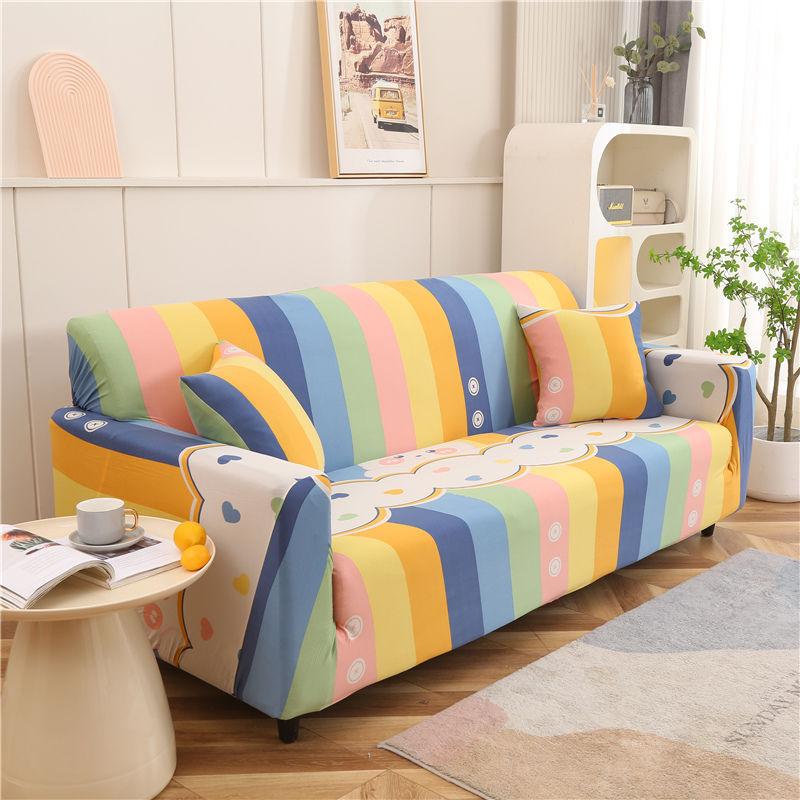Beanbag Cover Cover Fully Surrounded Elastic All Wrapped Cover Full Set Four Seasons Universal Living Room Old-Fashioned Sofa Slipcover