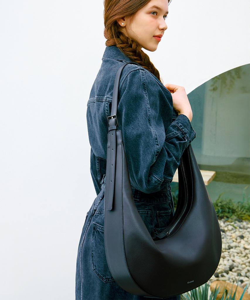 Clave Sloane Dark Brown Shoulder Bag