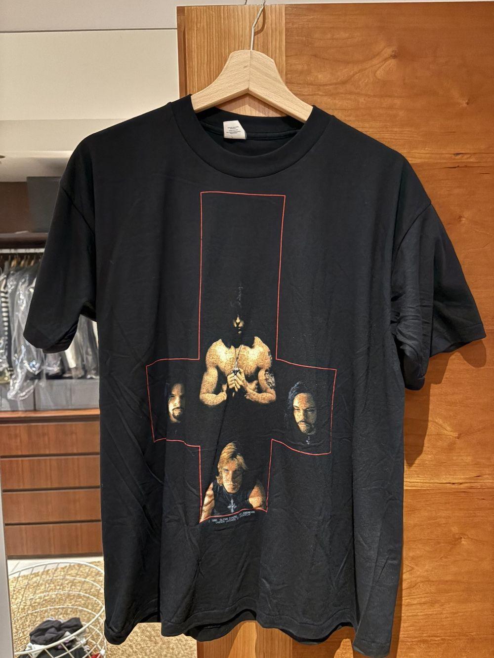90-е DANZIG II Lucifuge Футболка перепечатка унисекс классика S-5XL QT879 XXL brown
